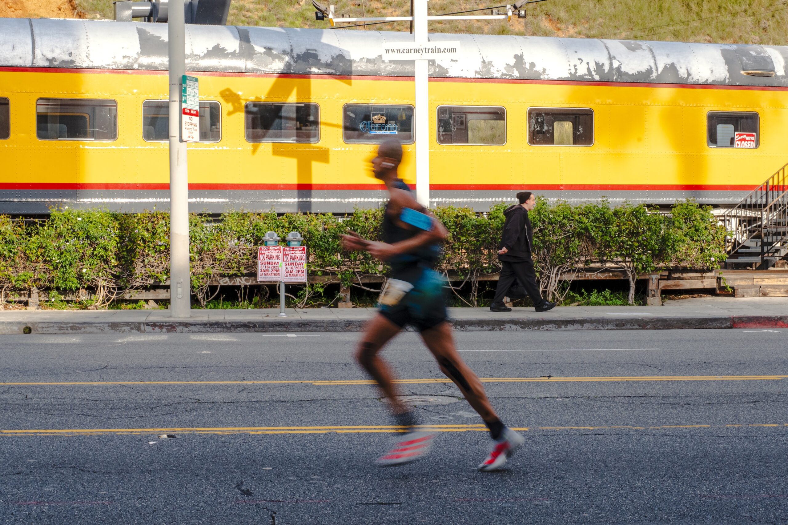 man running